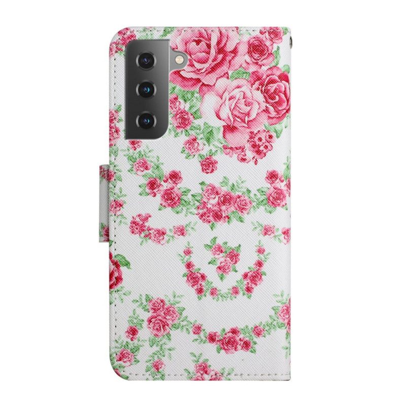 Κάλυμμα Samsung Galaxy S22 Plus 5G Liberty Royal Flowers