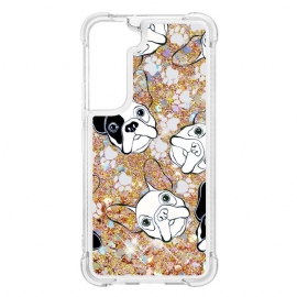 θηκη κινητου Samsung Galaxy S22 Plus 5G Mr Dog Glitter