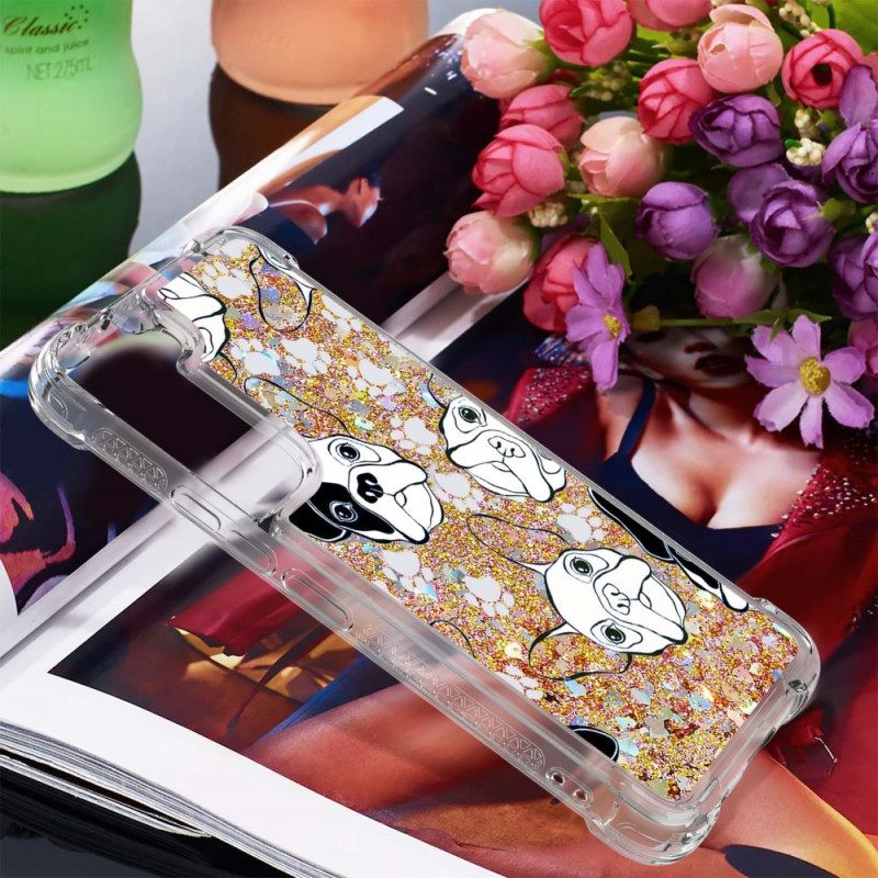 θηκη κινητου Samsung Galaxy S22 Plus 5G Mr Dog Glitter