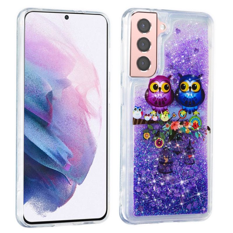 Θήκη Samsung Galaxy S22 Plus 5G Glitter Owls