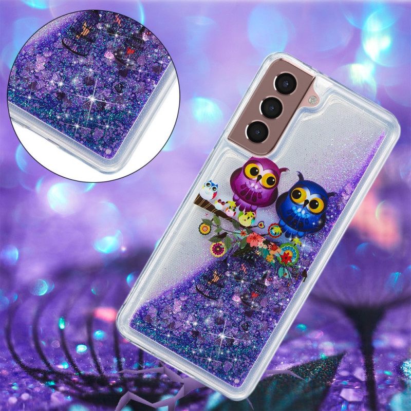 Θήκη Samsung Galaxy S22 Plus 5G Glitter Owls