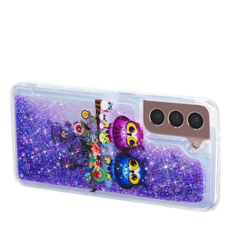 Θήκη Samsung Galaxy S22 Plus 5G Glitter Owls