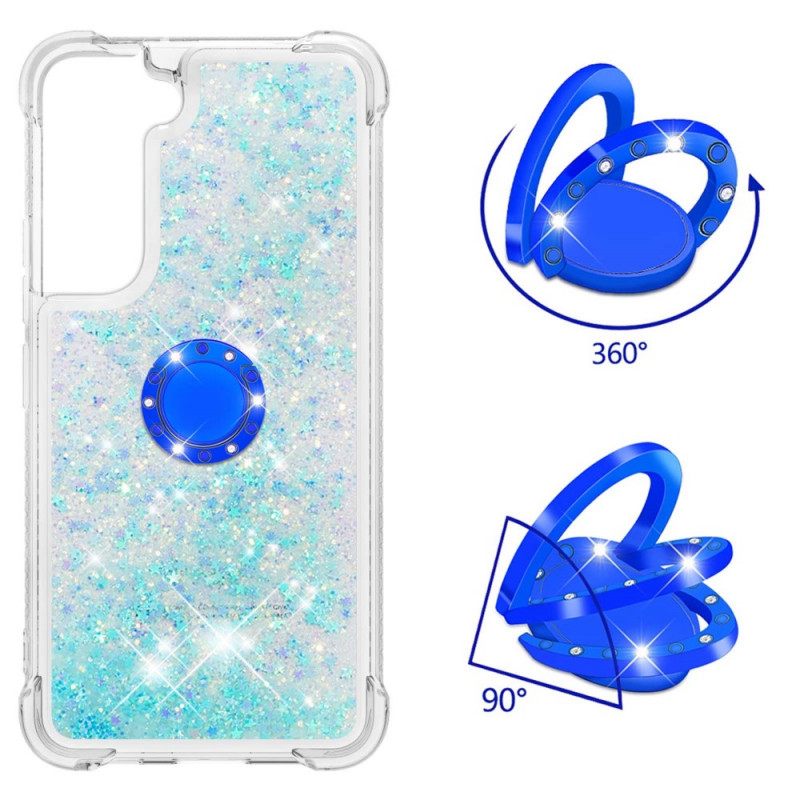 Θήκη Samsung Galaxy S22 Plus 5G Glitter Ring-support