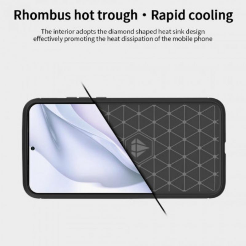 θηκη κινητου Huawei P50 Pro Mofi Brushed Carbon Fiber