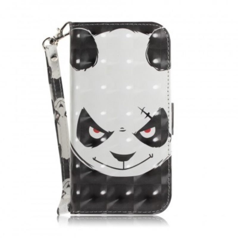 Κάλυμμα Samsung Galaxy A9 με κορδονι Angry Panda Με Λουράκι