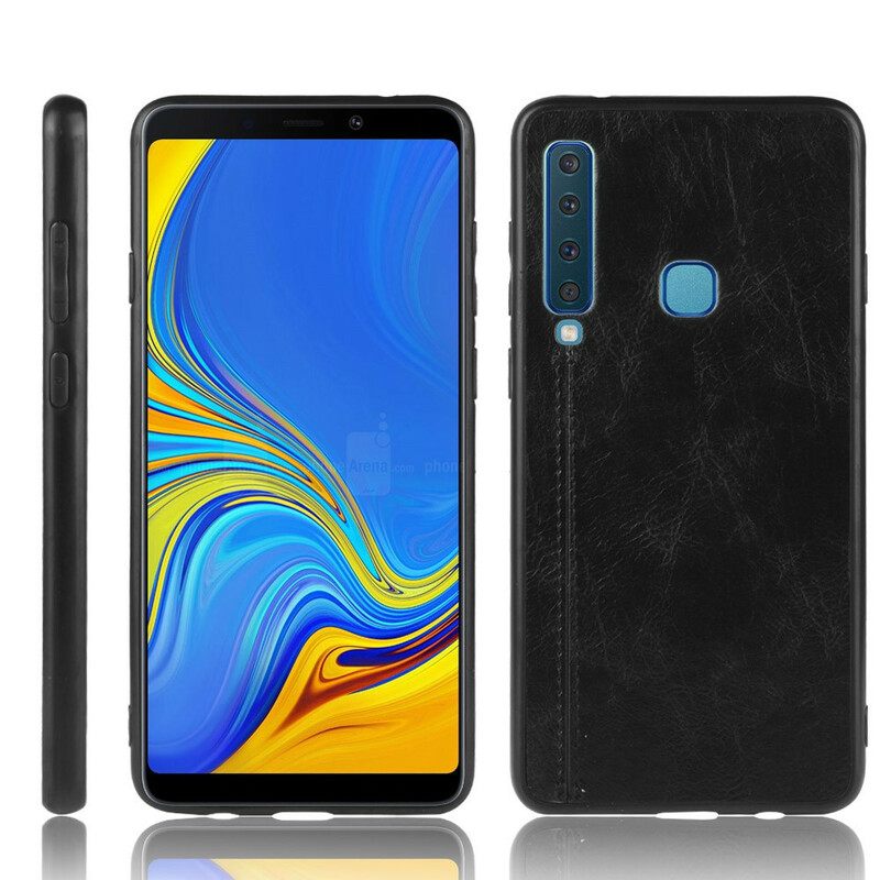 Θήκη Samsung Galaxy A9 Εφέ Δέρματος Ραφής