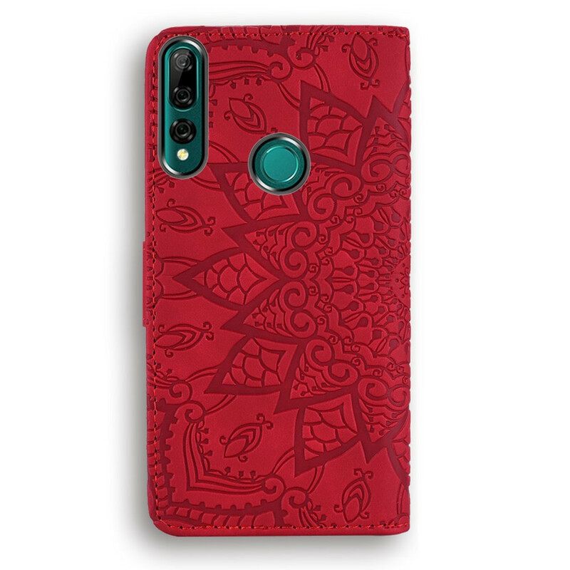 Θήκη Flip Huawei P Smart Z / Honor 9X Floral Print