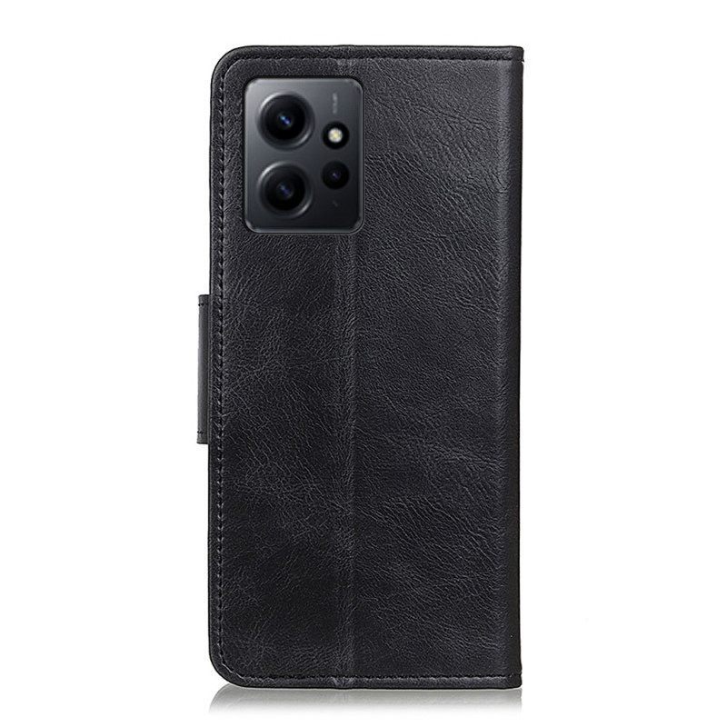 δερματινη θηκη Xiaomi Redmi Note 12 4G Δερμάτινο Κούμπωμα Τύπου Reversible