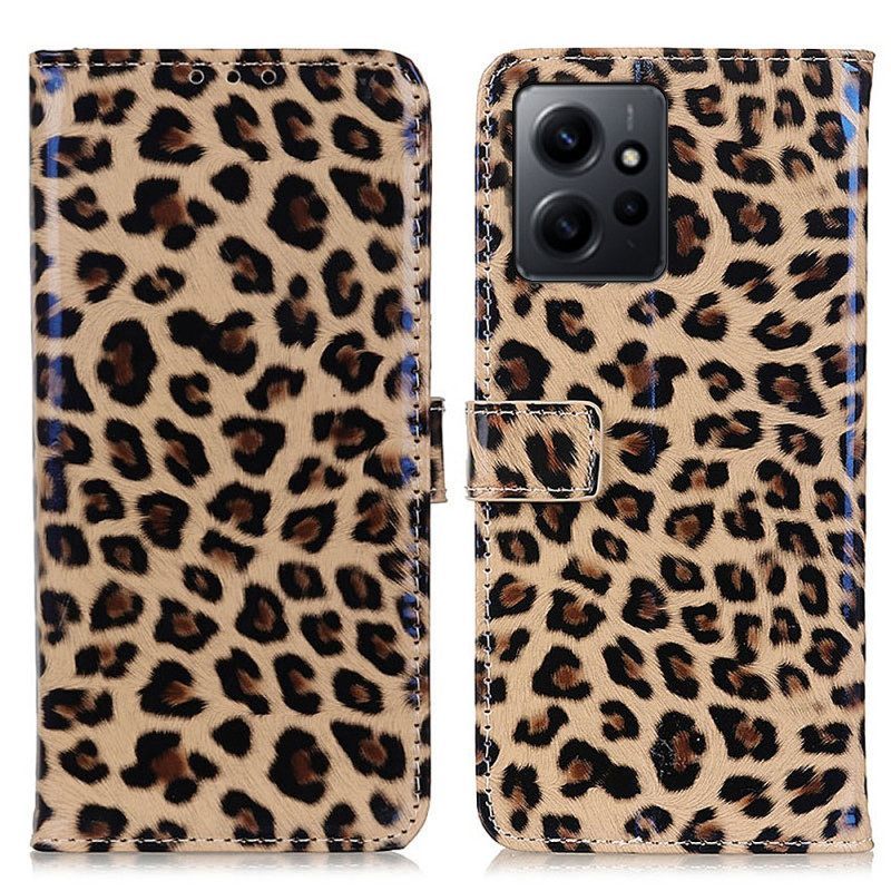 δερματινη θηκη Xiaomi Redmi Note 12 4G Leopard Skin Effect