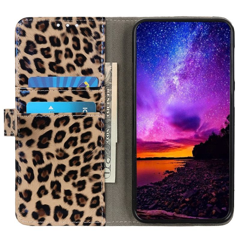 δερματινη θηκη Xiaomi Redmi Note 12 4G Leopard Skin Effect