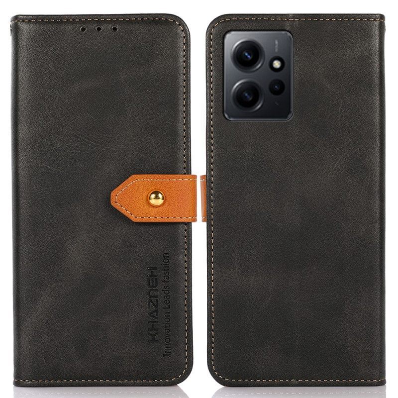 δερματινη θηκη Xiaomi Redmi Note 12 4G Με Khazneh Strap