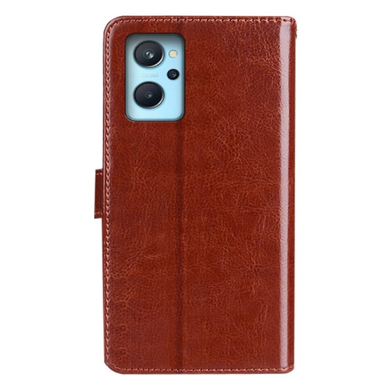 Κάλυμμα Realme 9i Idewei Faux Leather