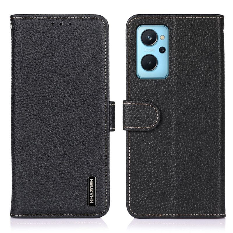 Κάλυμμα Realme 9i Litchi Leather Khazneh Rfid