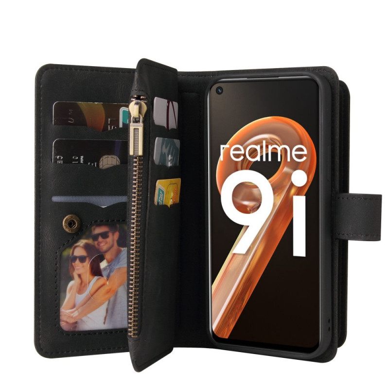 Κάλυμμα Realme 9i Θήκη 10 Καρτών Πολλαπλών Λειτουργιών