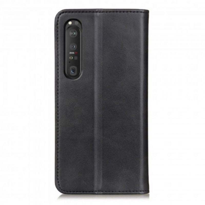 θηκη κινητου Sony Xperia 1 III Θήκη Flip Elegance Split Leather