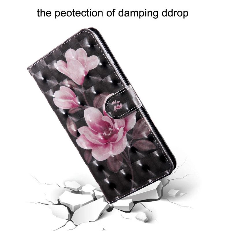 Κάλυμμα Poco X4 Pro 5G με κορδονι Floral Strappy