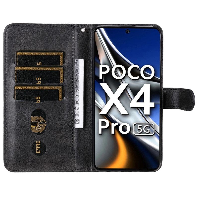 Κάλυμμα Poco X4 Pro 5G Πορτοφόλι