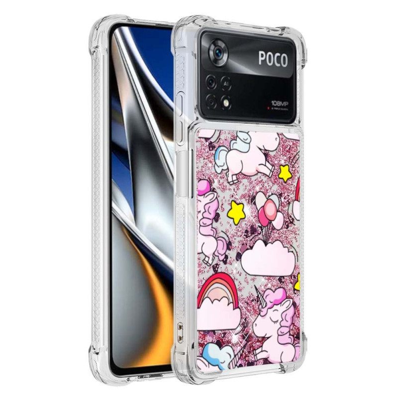 θηκη κινητου Poco X4 Pro 5G Glitter Unicorn