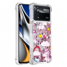 θηκη κινητου Poco X4 Pro 5G Glitter Unicorn