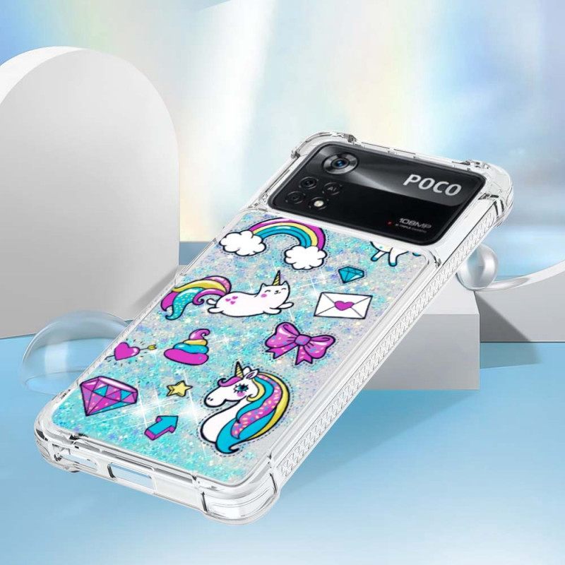 θηκη κινητου Poco X4 Pro 5G Glitter Unicorn