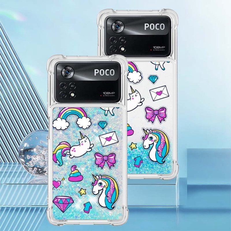 θηκη κινητου Poco X4 Pro 5G Glitter Unicorn