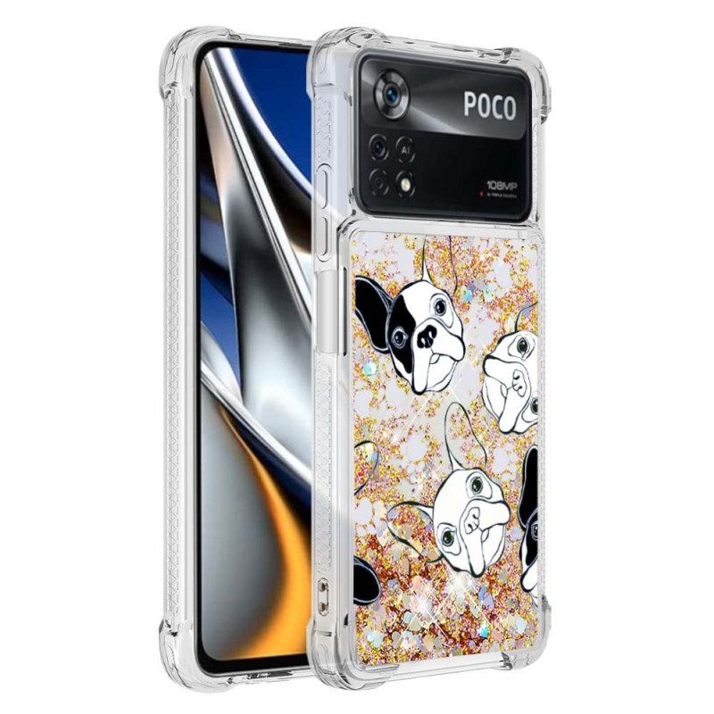 θηκη κινητου Poco X4 Pro 5G Mr Dog Glitter