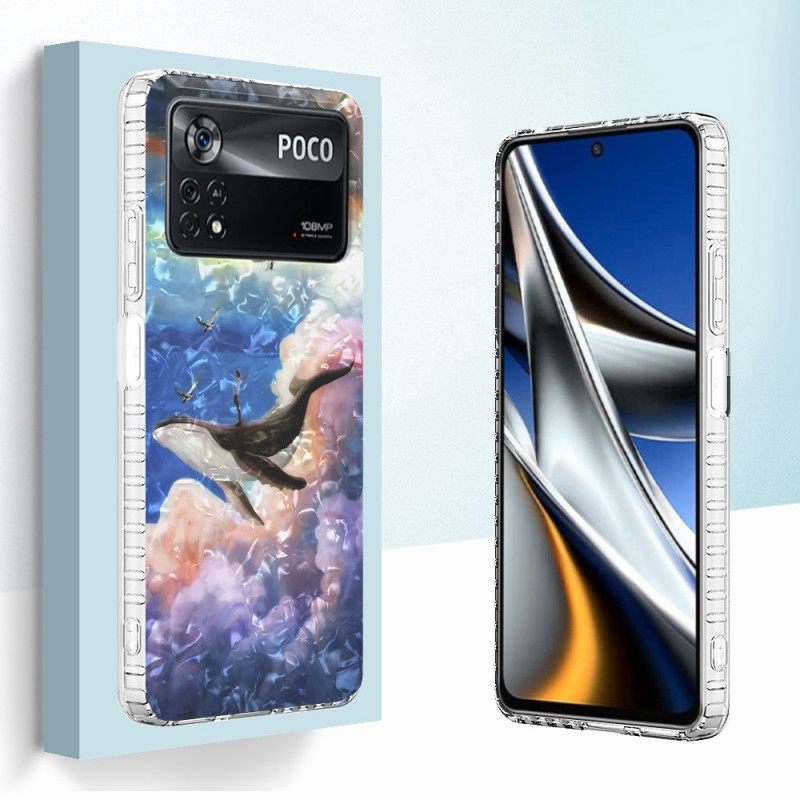 Θήκη Poco X4 Pro 5G Κομψή Φάλαινα