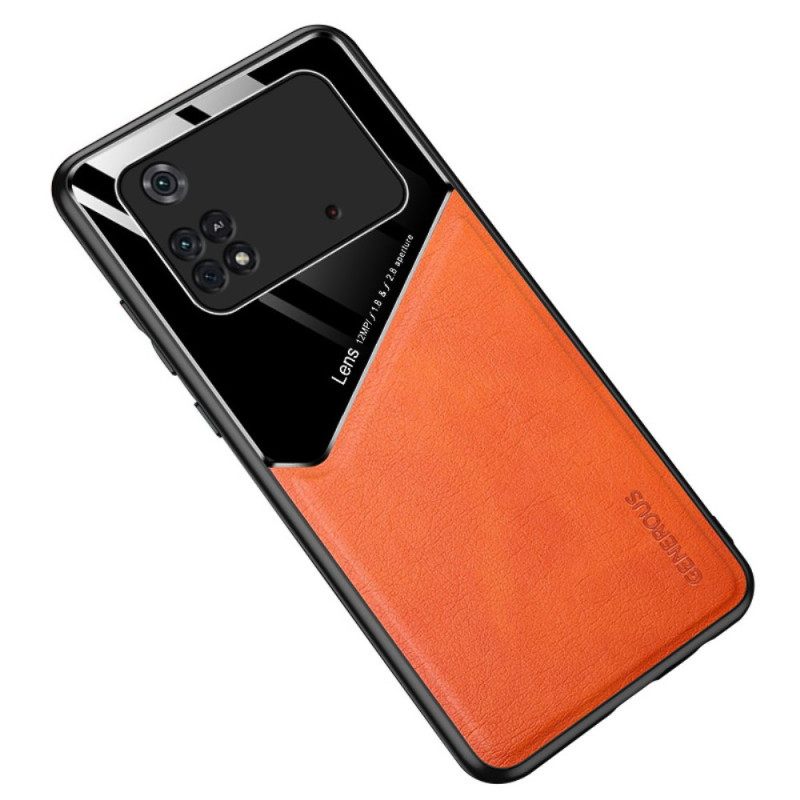 Θήκη Poco X4 Pro 5G Premium Faux Leather