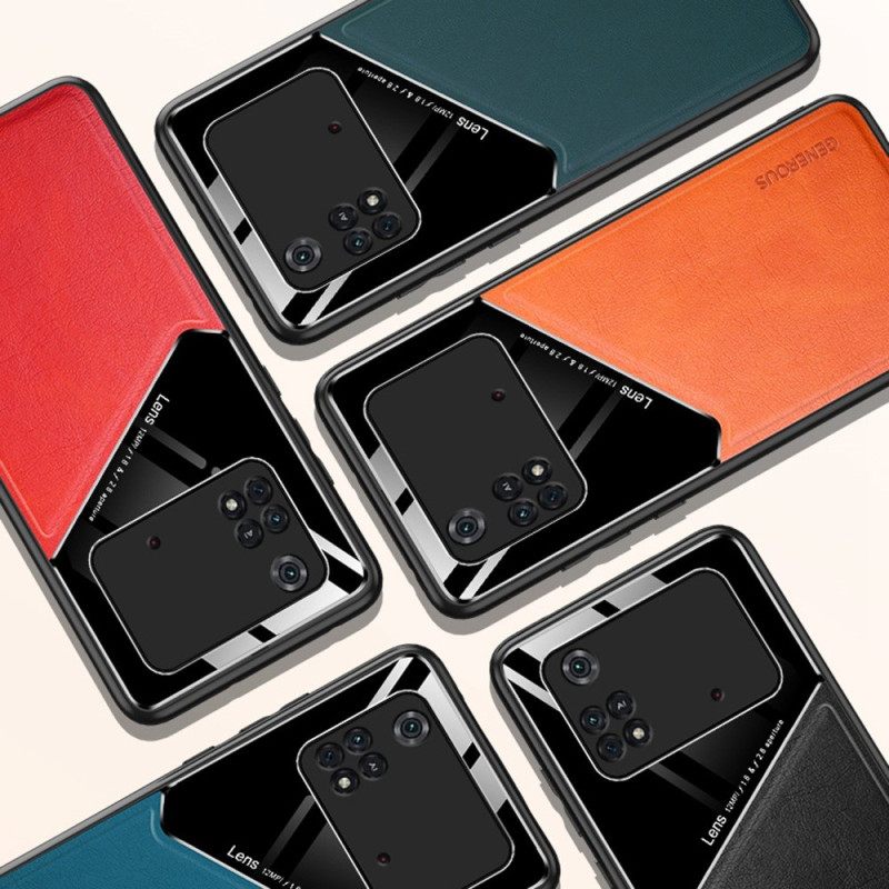 Θήκη Poco X4 Pro 5G Premium Faux Leather