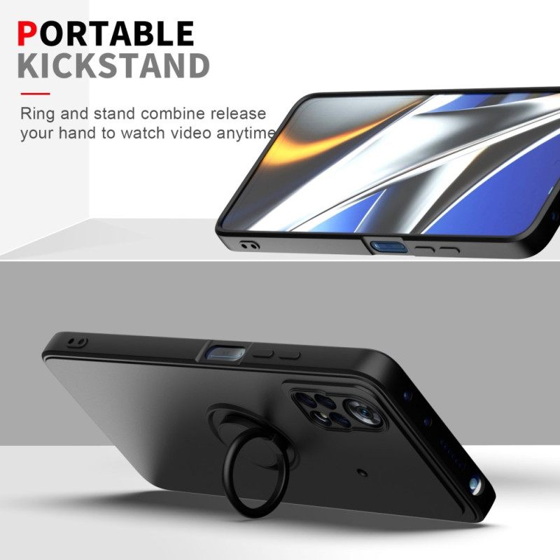 Θήκη Poco X4 Pro 5G United Ring-support