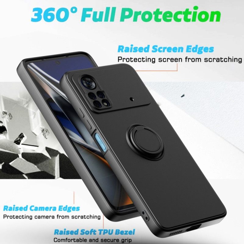 Θήκη Poco X4 Pro 5G United Ring-support