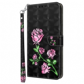 Δερματινη Θηκη Google Pixel 9 Floral Print Strappy