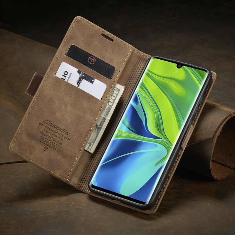 θηκη κινητου Xiaomi Mi Note 10 / 10 Pro Θήκη Flip Caseme Faux Leather