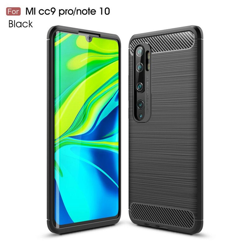 Θήκη Xiaomi Mi Note 10 / 10 Pro Βουρτσισμένη Ίνα Άνθρακα