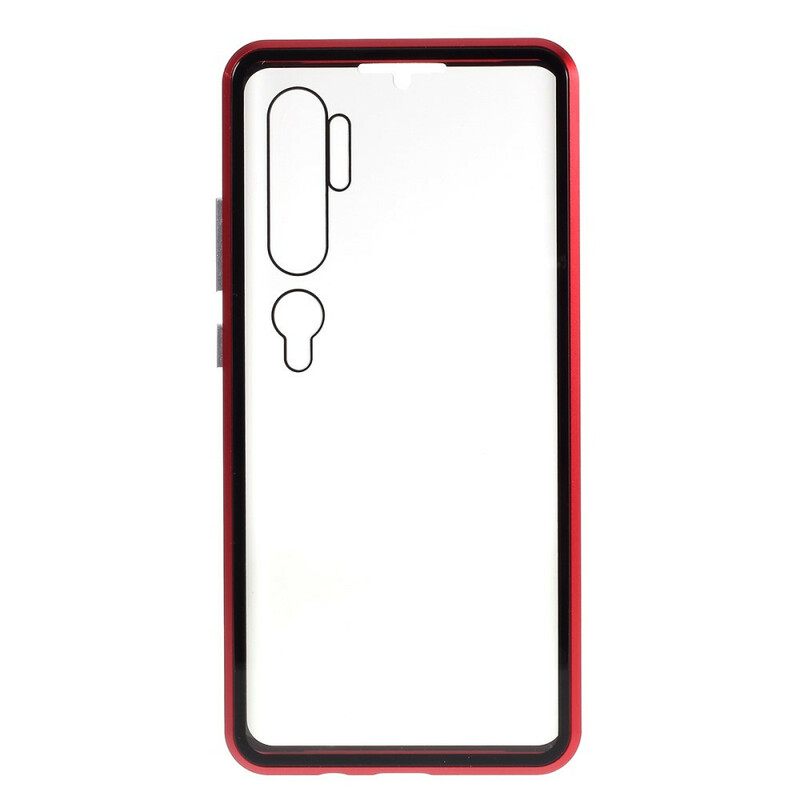 Θήκη Xiaomi Mi Note 10 / 10 Pro Μεταλλικές Άκρες Και Σκληρυμένο Γυαλί