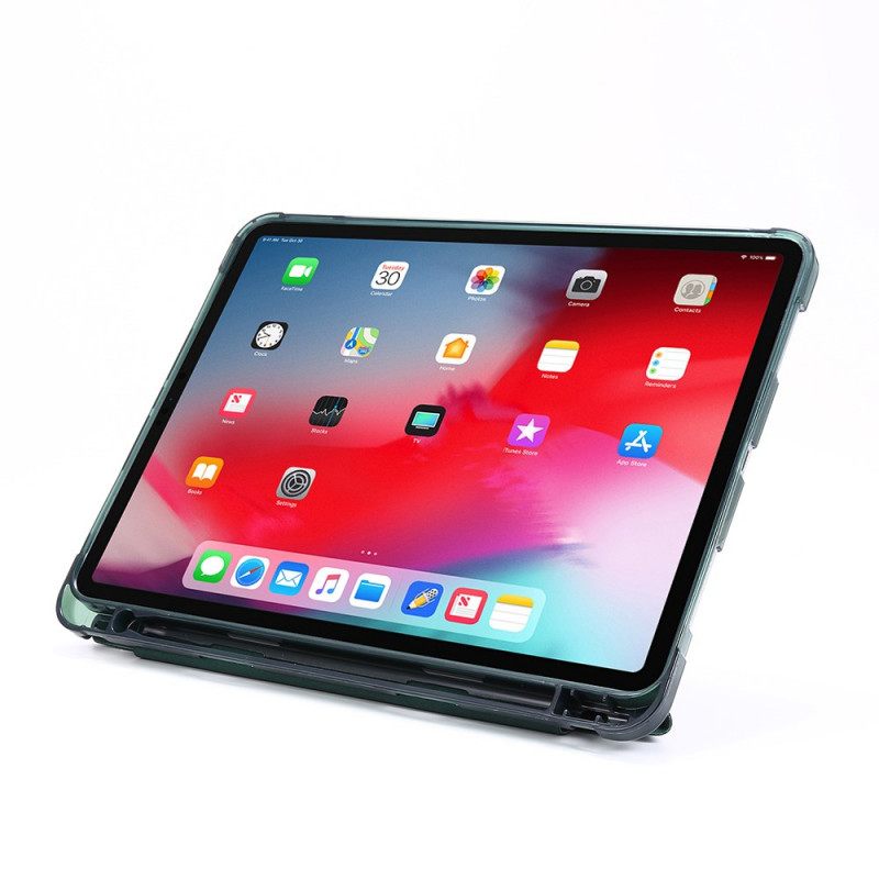 θηκη κινητου iPad Pro 12.9" (2021) (2020) (2018) Πτυσσόμενο Κάλυμμα Με Εφέ Δέρματος