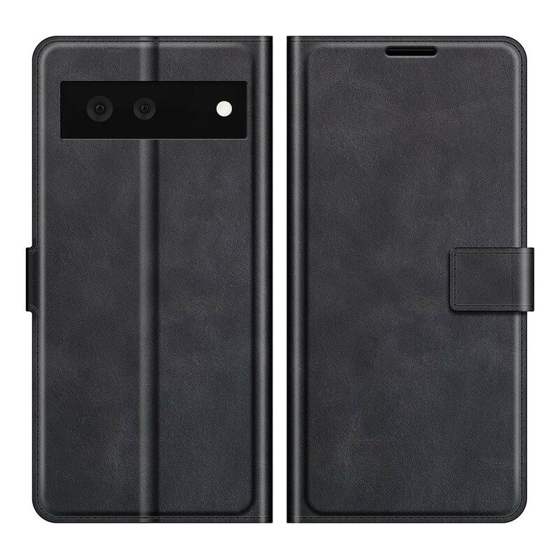 Θήκη Flip Google Pixel 6 Slim Extreme Leather Effect