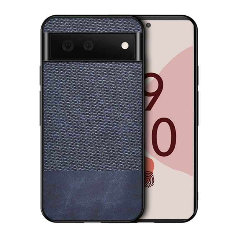 Θήκη Google Pixel 6 Faux Leather Dual Texture