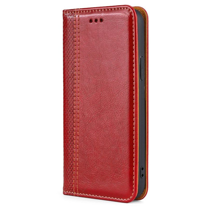 θηκη κινητου Google Pixel 6 Θήκη Flip Litchi Split Leather Rattch