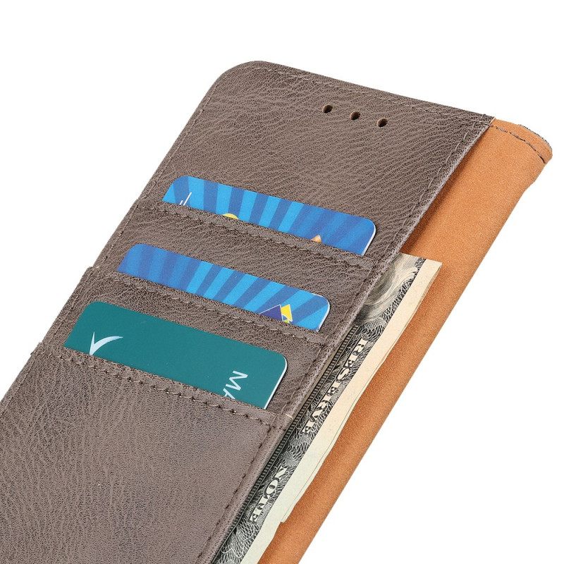 Δερματινη Θηκη Sony Xperia 10 Vi Retro Faux Leather Khazneh Σιλικόνης