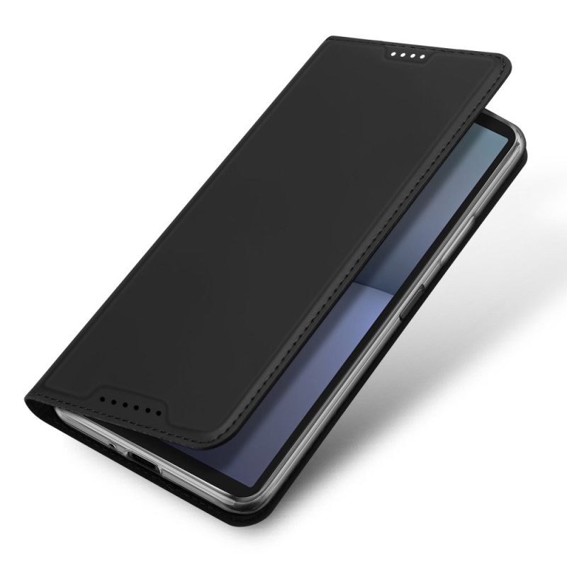 Δερματινη Θηκη Sony Xperia 10 Vi Skin Pro Series Dux Ducis Σιλικόνης