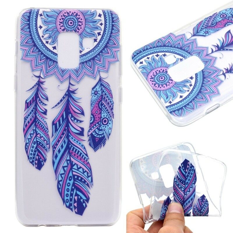 Θήκη Samsung Galaxy J6 Ονειροπαγίδα Blue Feathers