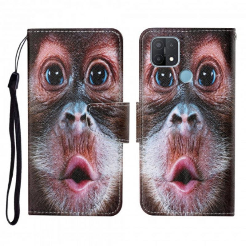 Κάλυμμα Oppo A15 με κορδονι Strappy Monkey