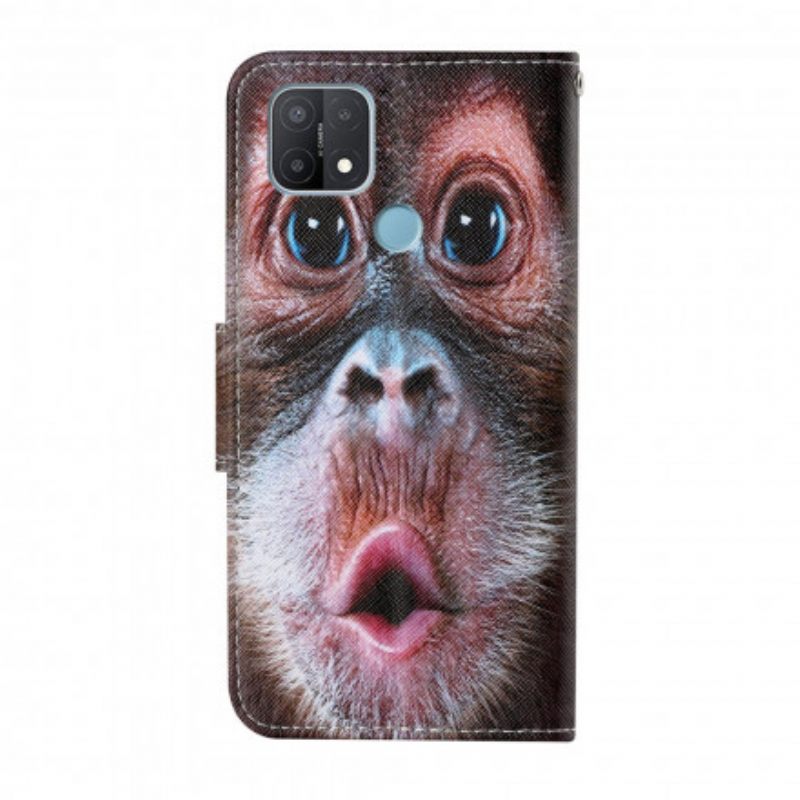 Κάλυμμα Oppo A15 με κορδονι Strappy Monkey