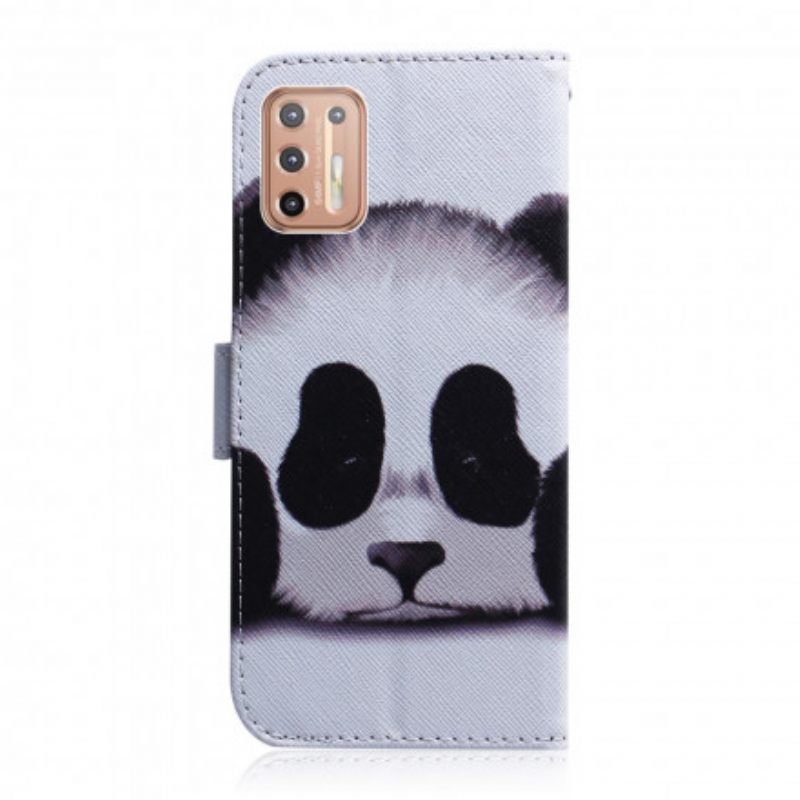 Κάλυμμα Moto G9 Plus Πρόσωπο Panda