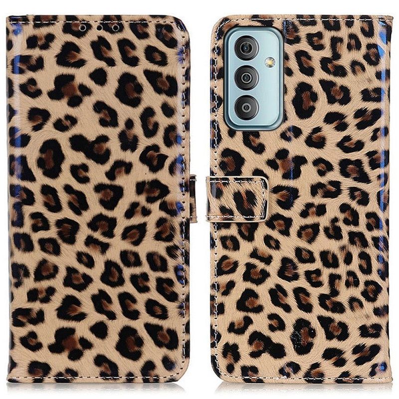 δερματινη θηκη Samsung Galaxy M23 5G Leopard Skin Effect