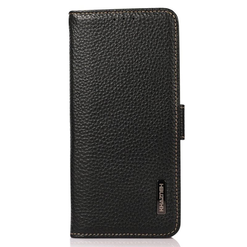 Κάλυμμα Samsung Galaxy M23 5G Litchi Leather Khazneh Rfid