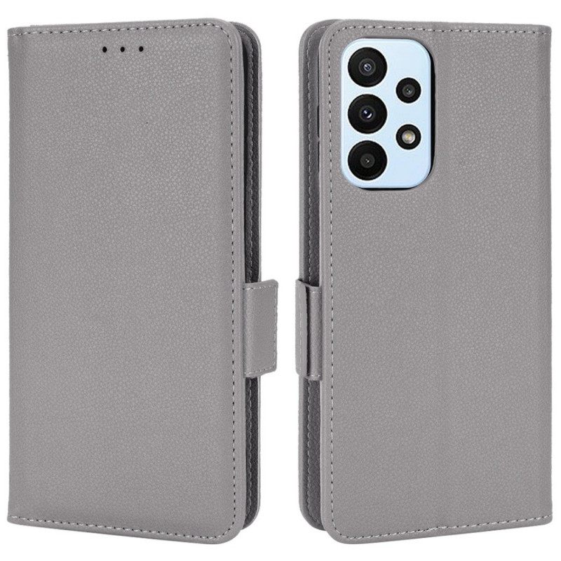 Κάλυμμα Samsung Galaxy M23 5G Litchi Leather Style