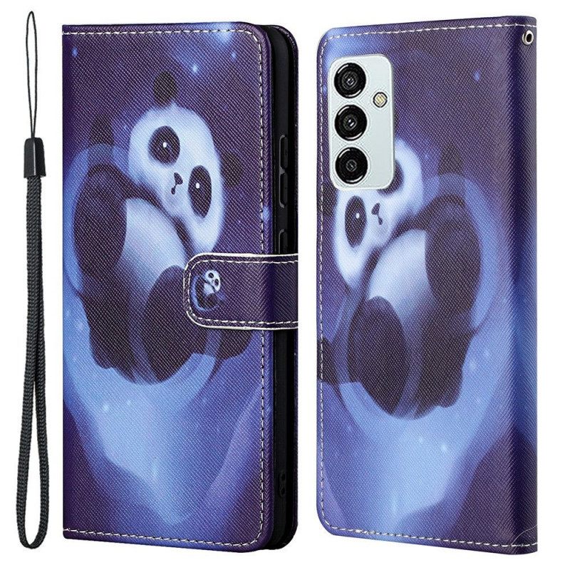 Κάλυμμα Samsung Galaxy M23 5G με κορδονι Panda Με Λουράκι