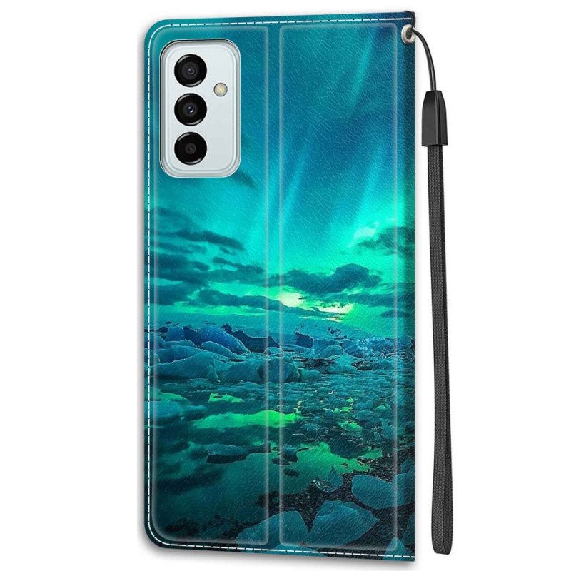 Κάλυμμα Samsung Galaxy M23 5G με κορδονι Strap Landscape